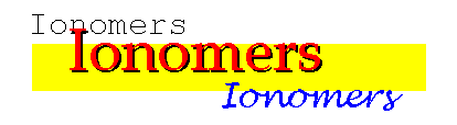 Ionomere