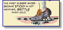 rubber shoe cartoon
