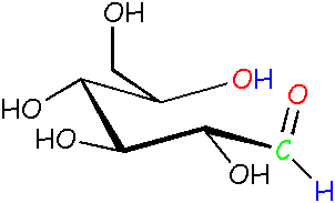 glucose - open ring form
