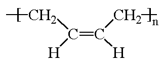 the polybutadiene repeat unit