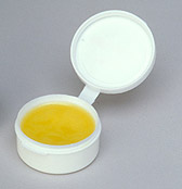 a container of slide cream