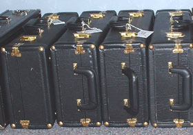 a hard trumpet case