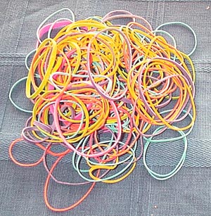 rubber bands