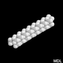 3d model of polyisobutylene