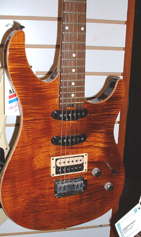 an electric guitar