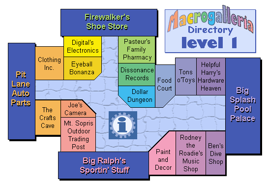 Floor One Map