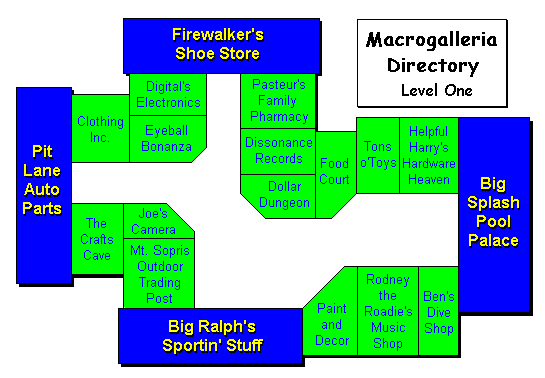 Floor One Map